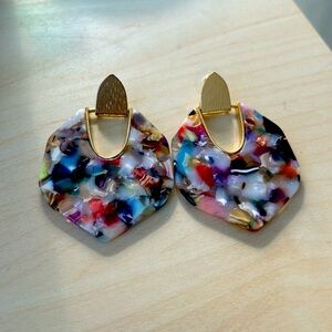 Colorful Statement Earrings